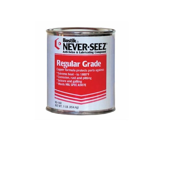 Bostik Bostik Never Seez Regular Grade Copper AntiSeize 1 lb. Flat Top